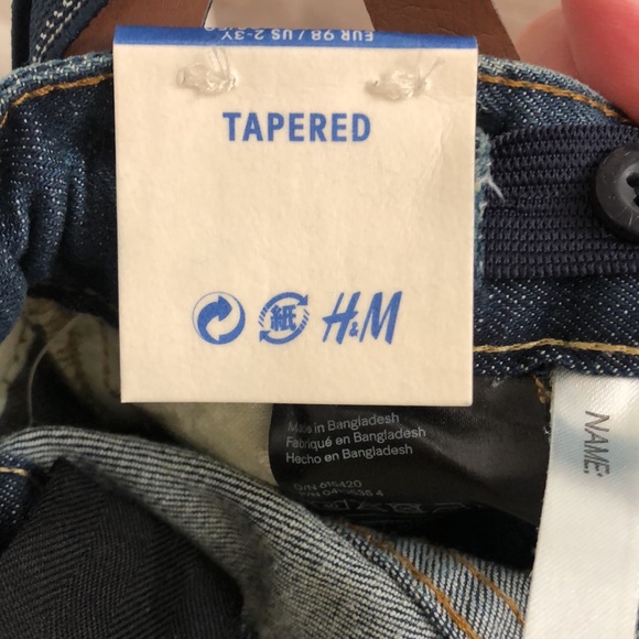 H&M Tapered Toddler Jeans - Size 2-3Y (NWT) - Picture 4 of 7